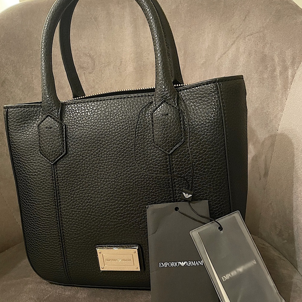 Black Armani purse